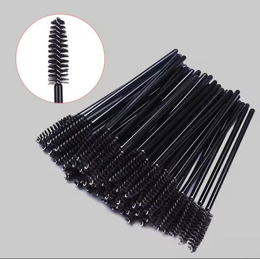 50 Stücke - Soft Head Eyebrow & Lash Extension Brush